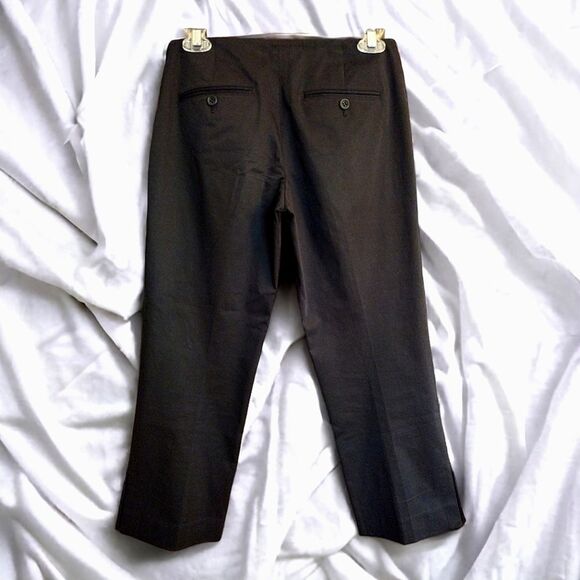 THEORY "HANNIE" Women's Stretch Capri Pant, Size 0, Black - Picture 4 of 9